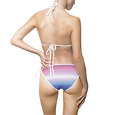 Bigender Pride Ombre String Bikini